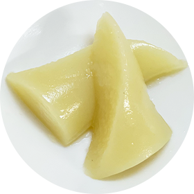 エキナセア配合ムース さつま芋のアップルソース煮